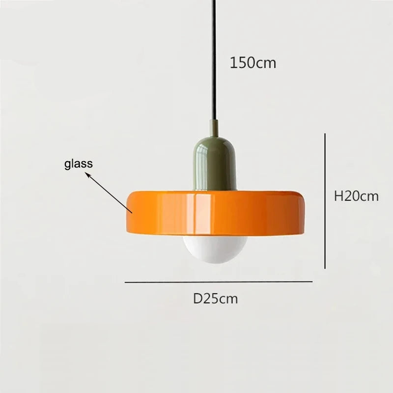 Forged Glass Pendant Light – Elegance & Modernity.
