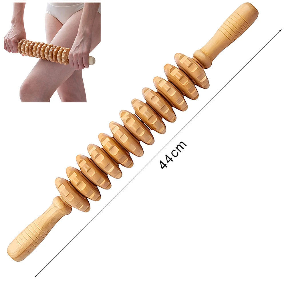 🌿 Wooden Massage Kit – Sculpt, Relax and Revitalize Your Body.