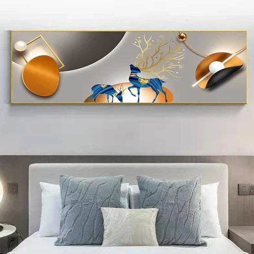 🖼️ Peinture Abstraite sur Toile.