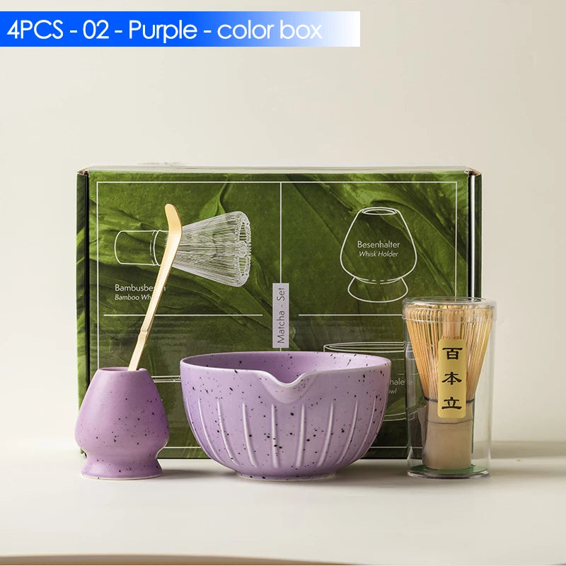 đ” Ensemble Traditionnel Matcha â CĂ©rĂ©monie du ThĂ© Japonaise & Chinoise, 44 modĂšles diffĂ©rents.