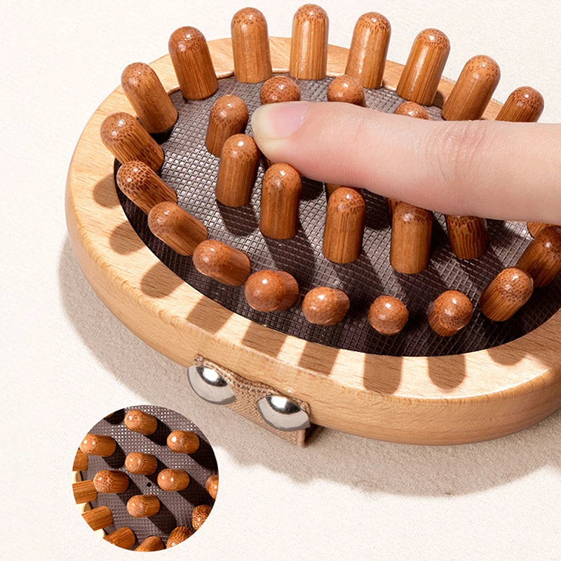 Wooden Massage Brush – Natural Well-being and Relaxation