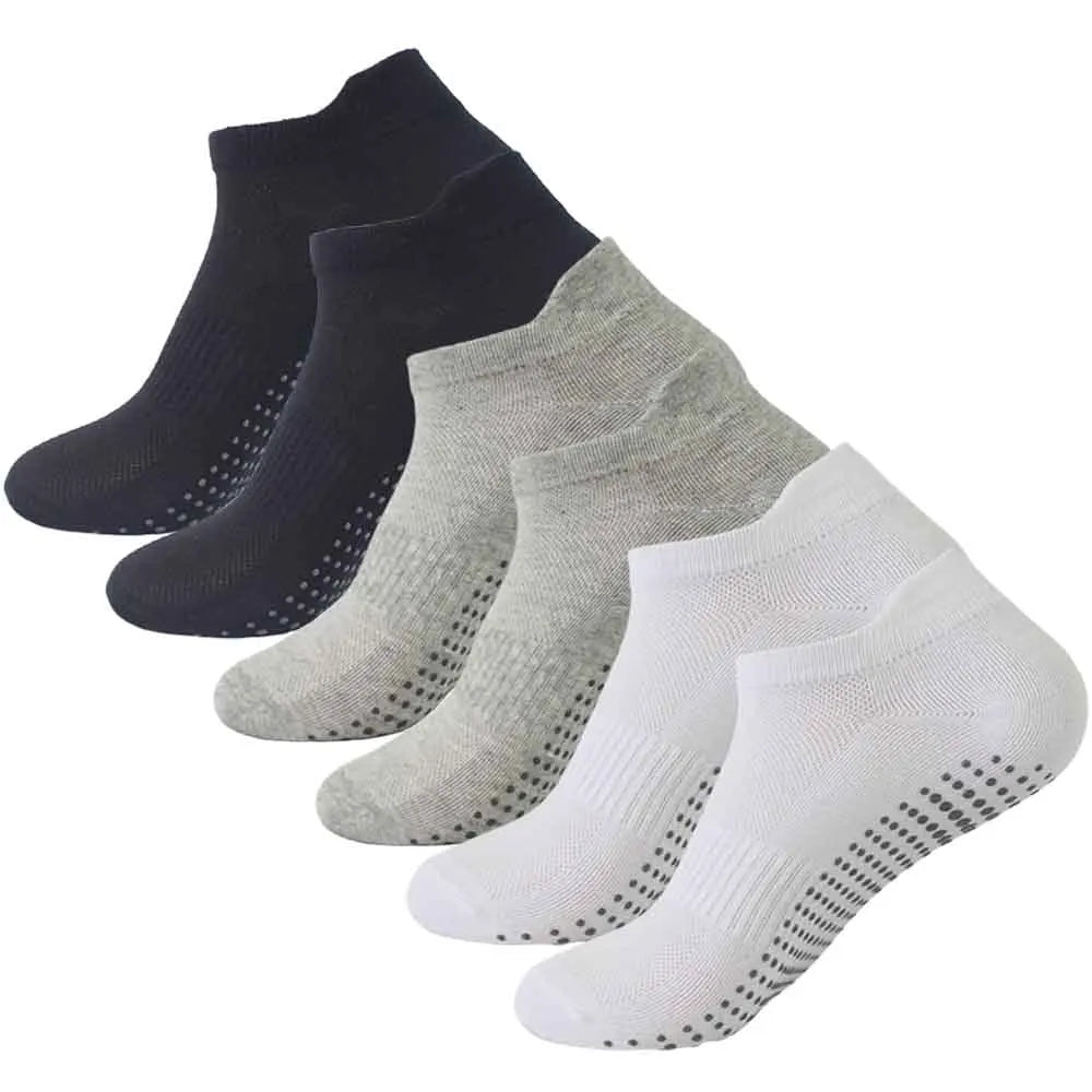 Chaussettes de Yoga en Coton - Confort, Stabilité et Sérénité.