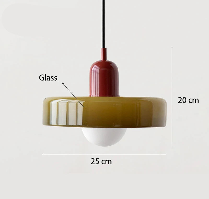 Forged Glass Pendant Light – Elegance & Modernity.