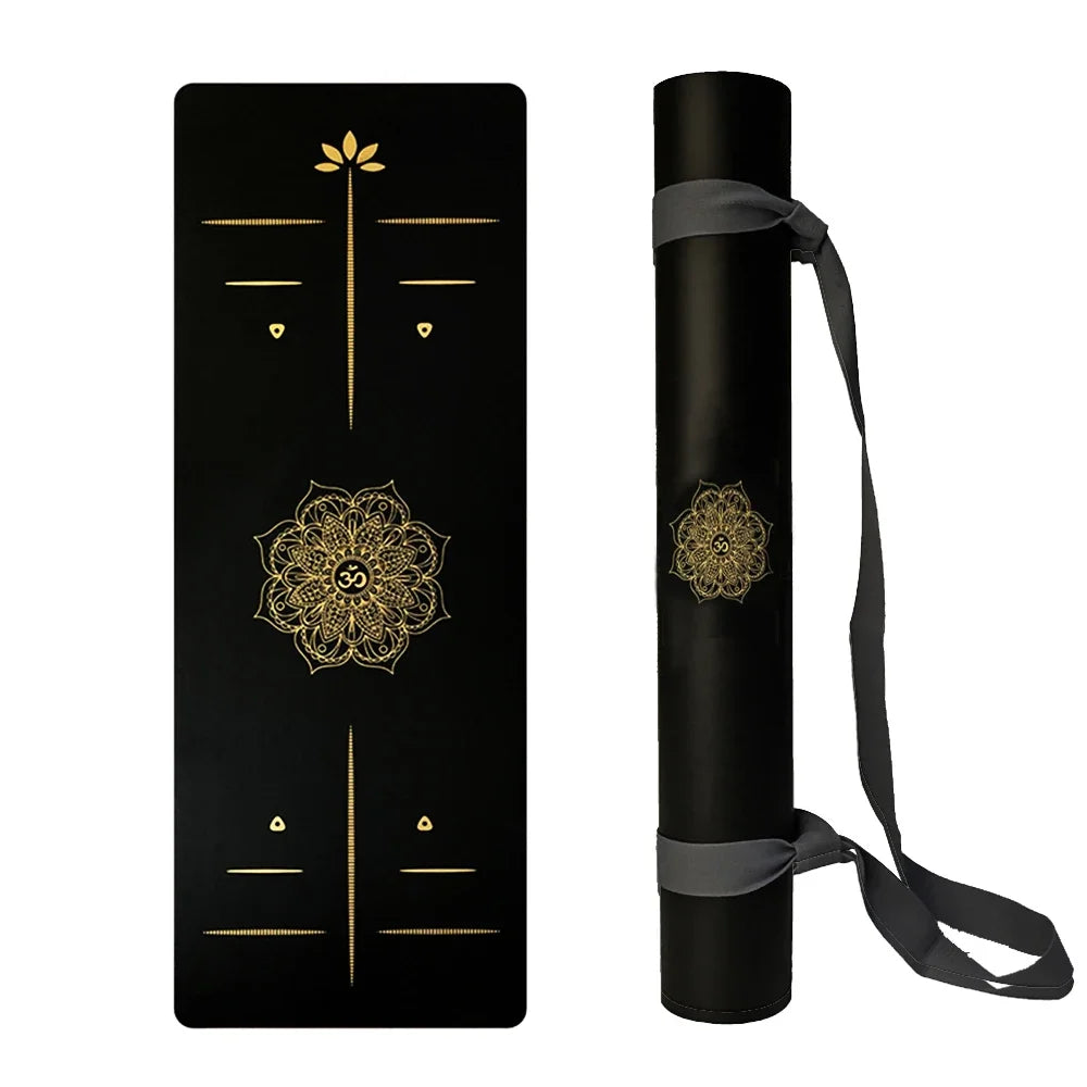 đ§âïž Tapis de Yoga en Caoutchouc Naturel & PU â ĂlĂ©gance & Performance.