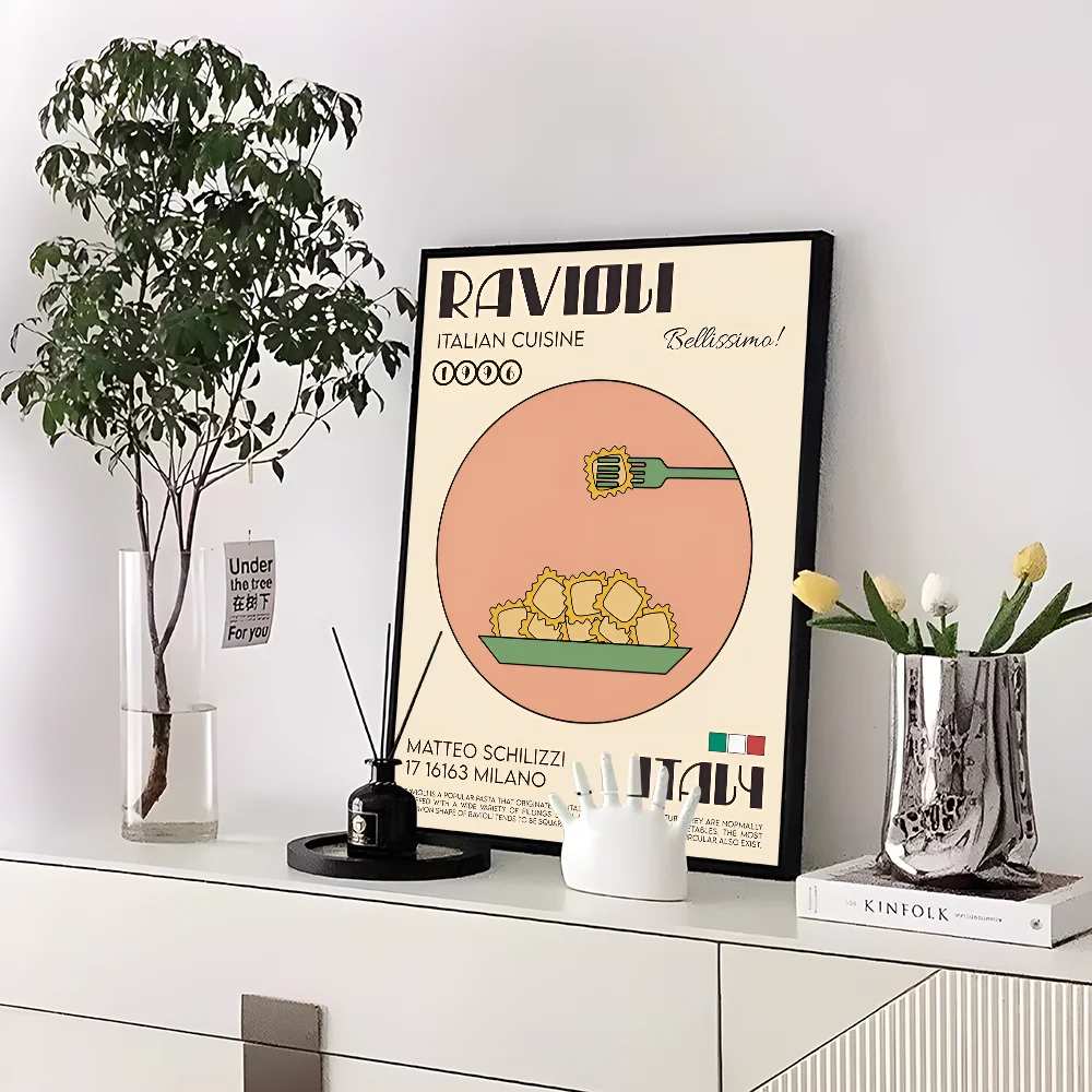 Sticker mural de paupières de papier blanc d'aliments japonais, autocollants muraux d'art, affiche pour la décoration de bar, décor de salon