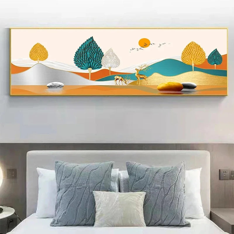 🖼️ Peinture Abstraite sur Toile.