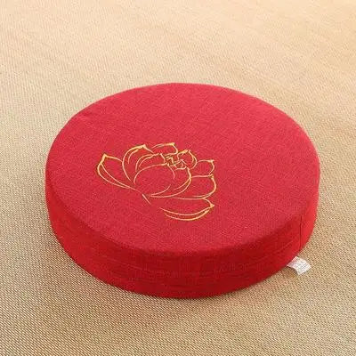 Coussin de Méditation en Lin - Confort et Sérénité.