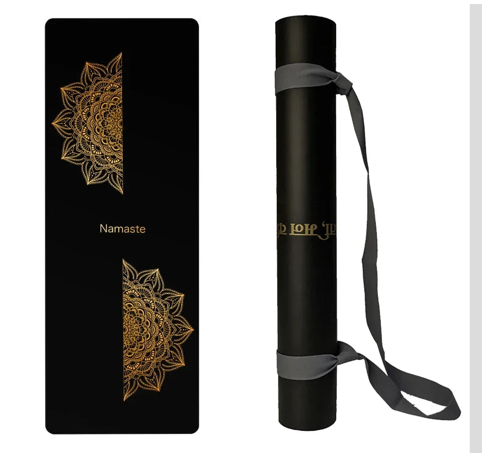 đ§âïž Tapis de Yoga en Caoutchouc Naturel & PU â ĂlĂ©gance & Performance.