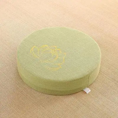 Coussin de Méditation en Lin - Confort et Sérénité.
