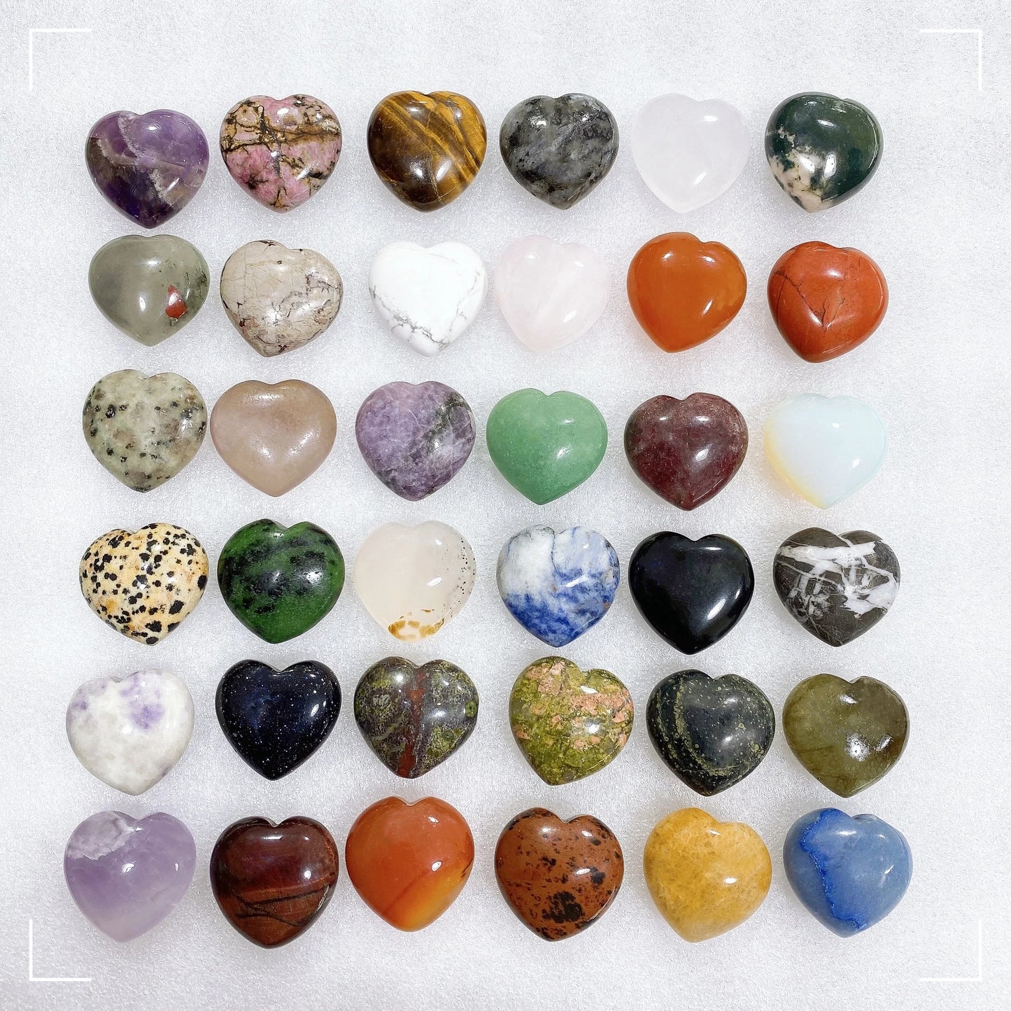 ❤️ Pierre Cœur pierre semi-précieuse Naturel – Pour l’Amour & l’Énergie Positive.