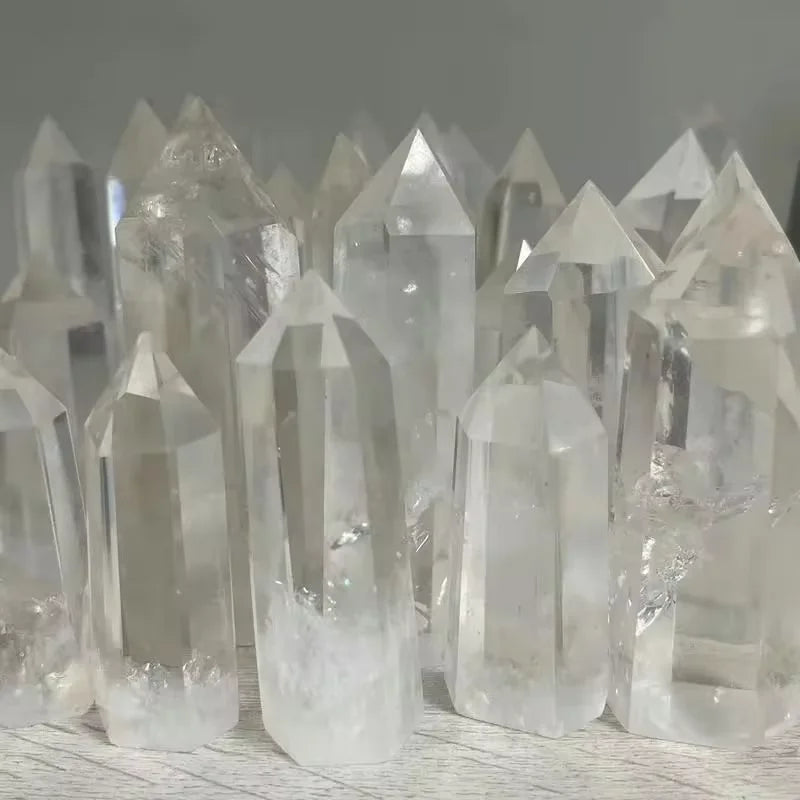 Natural Quartz Crystal from Brazil – Pure Energy & Harmony.