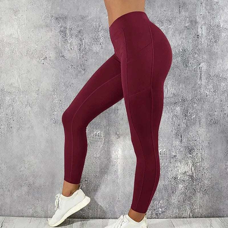 Legging de Yoga Sans Couture – Confort, Élasticité et Style pour le Sport et la Détente.