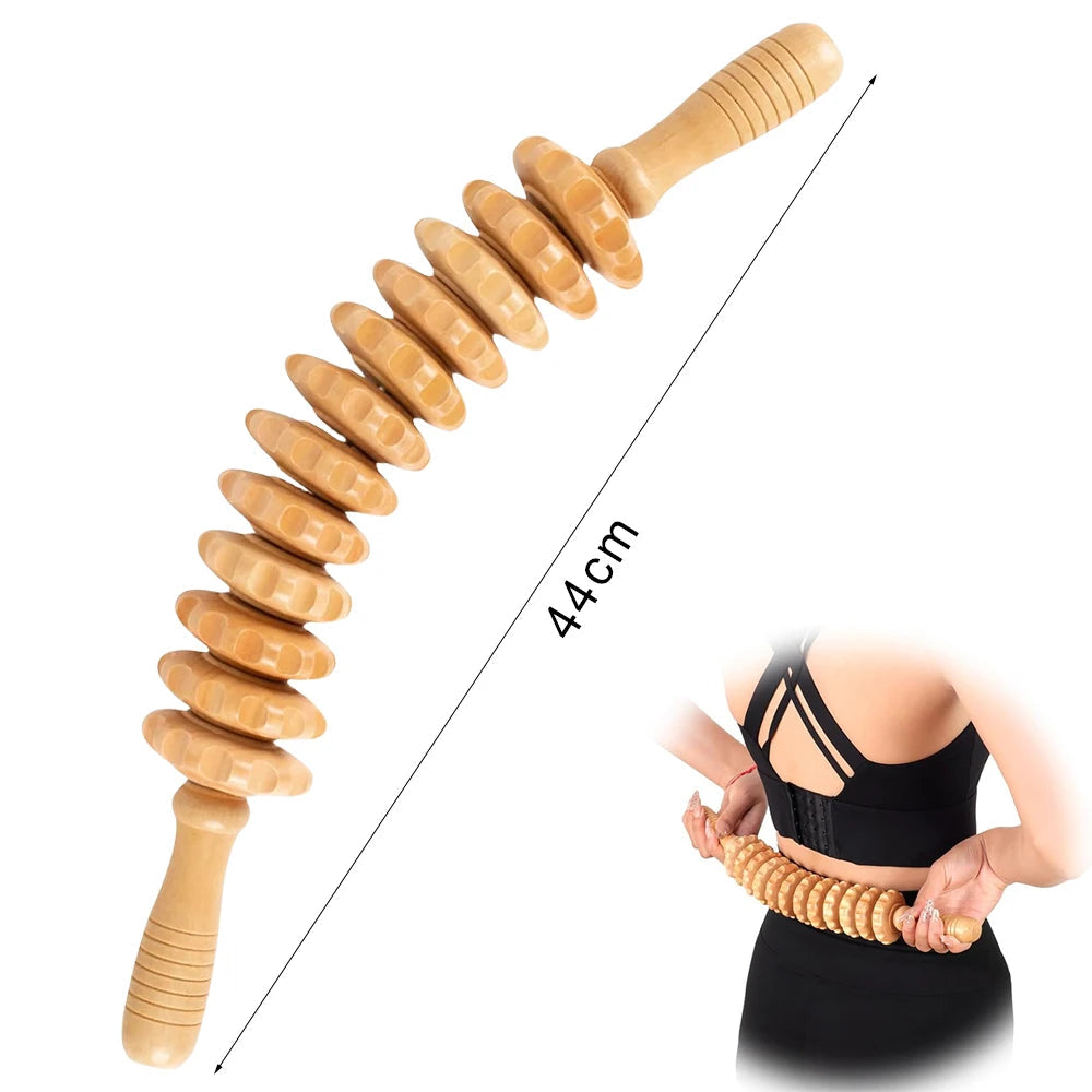 🌿 Wooden Massage Kit – Sculpt, Relax and Revitalize Your Body.