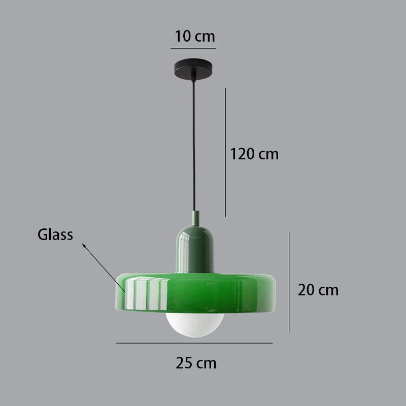 Forged Glass Pendant Light – Elegance & Modernity.