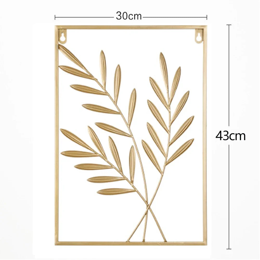 Décoration Murale Feuille de Ginkgo en Métal – Élégance & Nature Intemporelle, 25 modèles différents disponibles