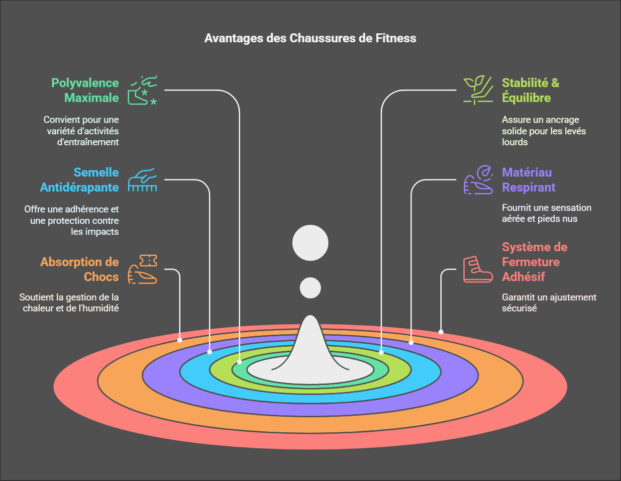 Chaussures de Fitness, Yoga & Haltérophilie – Stabilité & Performance.