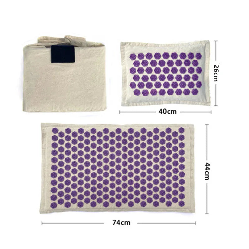 Ensemble d’Acupression en Coton et ABS.