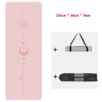 Redécouvrez l'harmonie de votre pratique avec ce tapis de yoga en caoutchouc naturel.