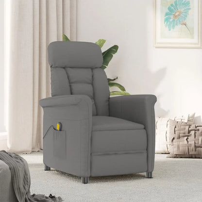 Fauteuil de massage confortable avec fonction d'inclinaison.