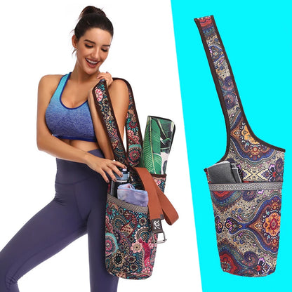 Sac de Yoga à bandoulière unique pour femmes.