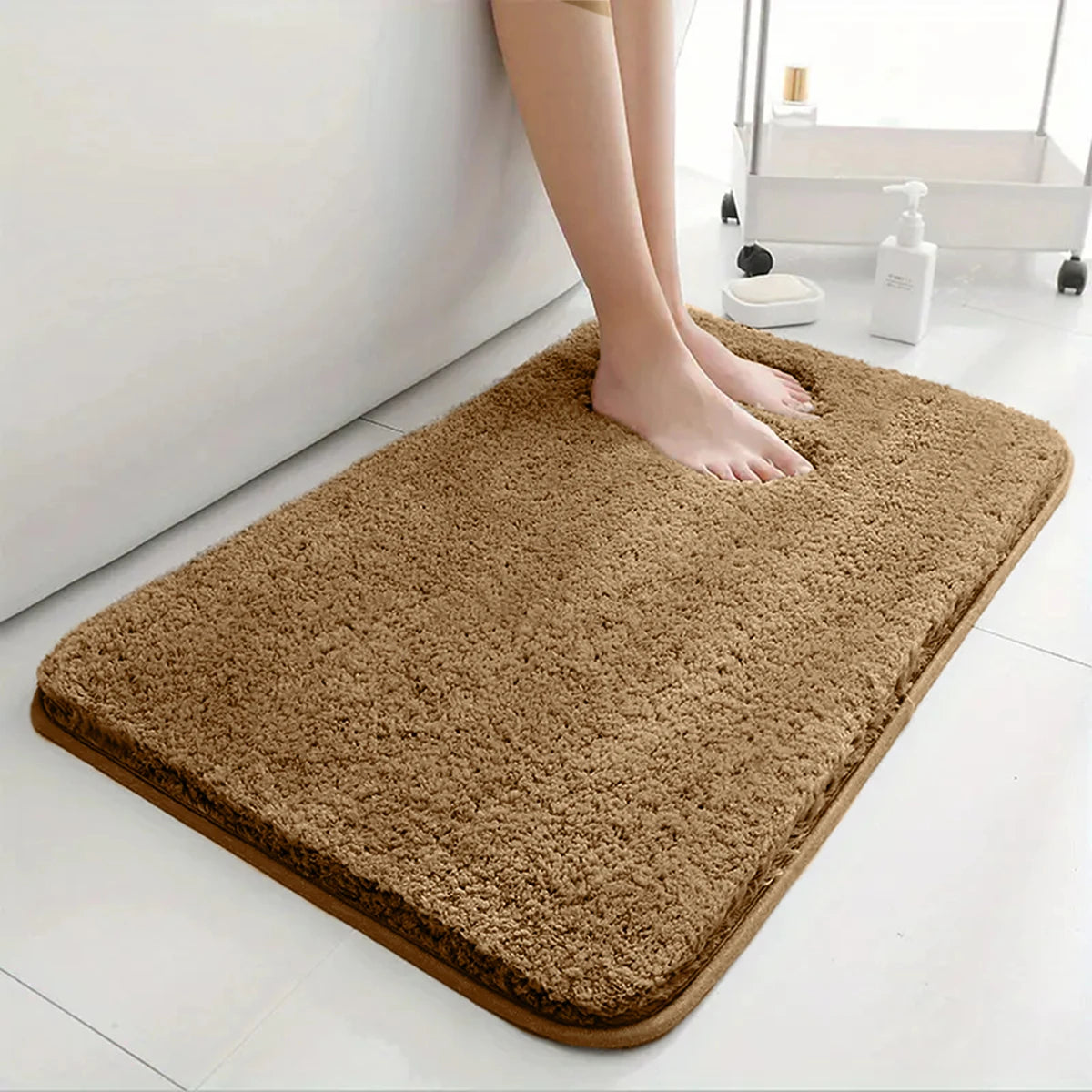 Tapis de salle de bain.