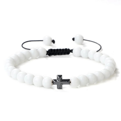 ✝️ Bracelet Croix de Jésus – Guérison, Foi et Élégance.