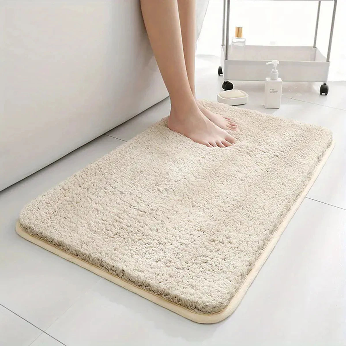 Tapis de salle de bain.