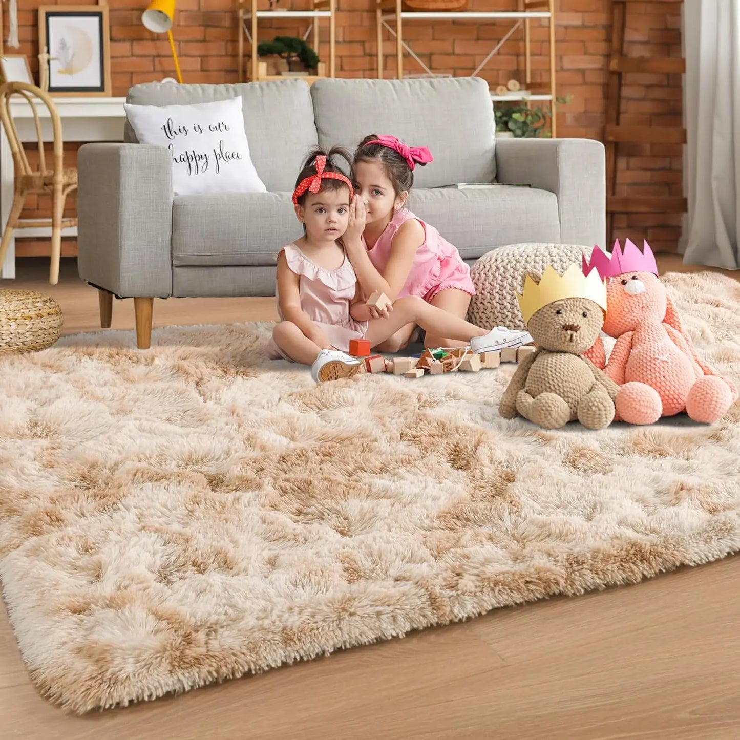 Tapis ultra-doux.