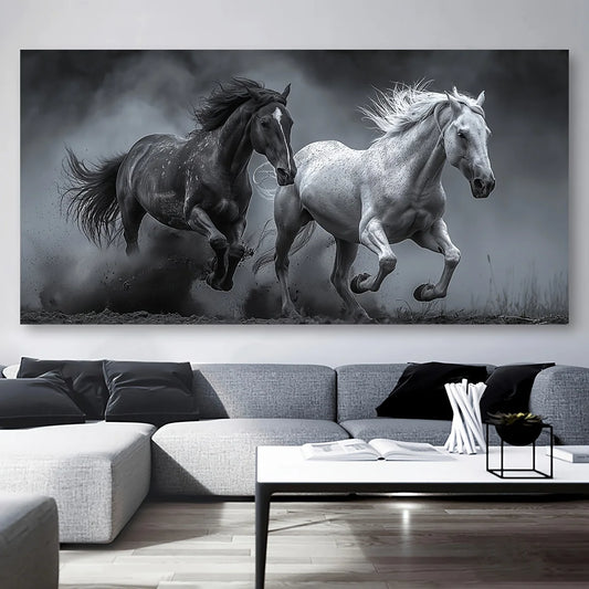 Affiche sur Toile – Cheval Élégant & Moderne.