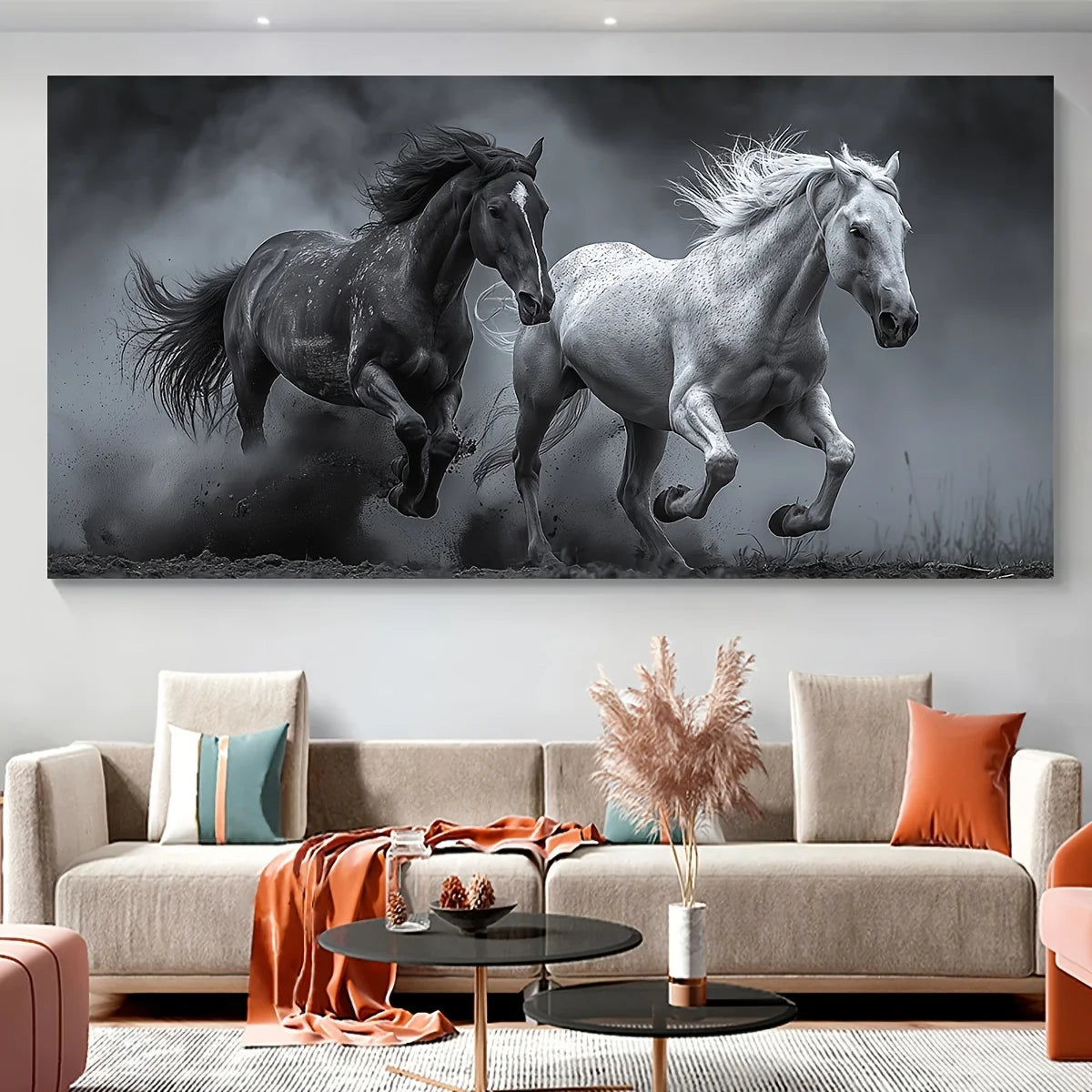 Affiche sur Toile – Cheval Élégant & Moderne.