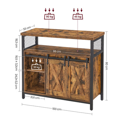 Rustic Sideboard – Elegance &amp; Functionality for Your Living Room