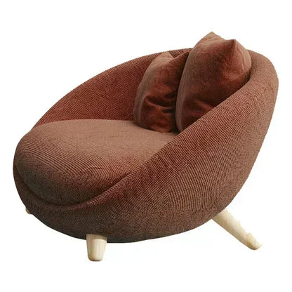 Chaise ergonomique nordique paresseuse.