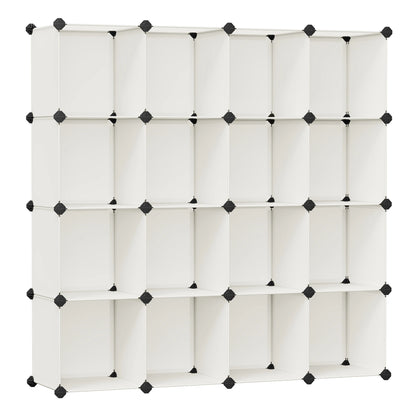 🧩 Armoire de Rangement Modulable 16 Cubes – Organisation Flexible et Design Intelligent.