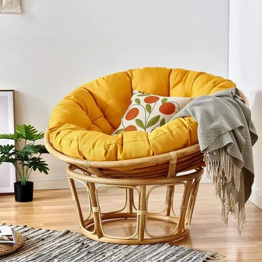 Coussin  Pouf Rond.