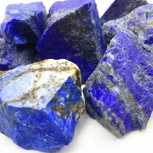 🔷 Pierre Naturelle de Lapis Lazuli – Quartz Brut d’Afghanistan – Guérison & Énergie Spirituelle.