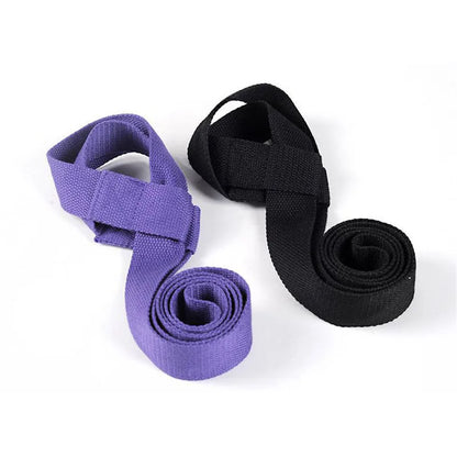 Corde de Yoga réglable 165cm x 3.8cm.