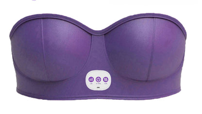 Soutien-gorge de massage vibrant électrique.