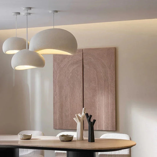 Suspension LED – Élégance Japonaise Minimaliste.