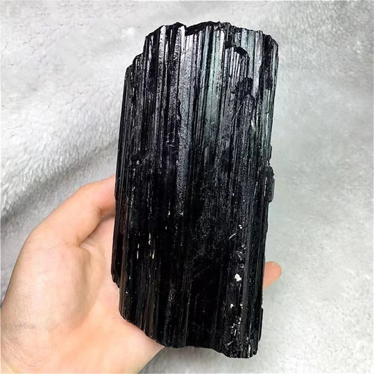 🖤 Tourmaline Noire Naturelle Brute – Protection, Guérison & Ancrage.