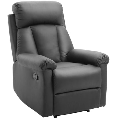 Fauteuil inclinable HOMCOM avec repose-pieds.