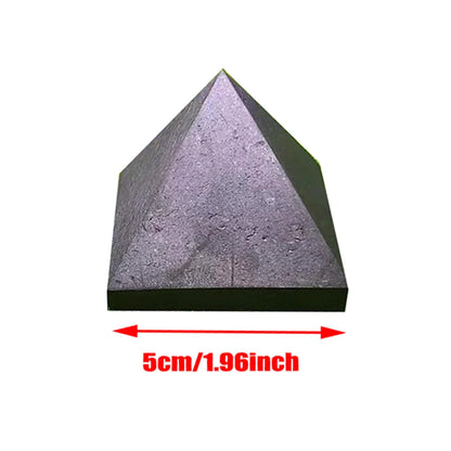 🔮 Pyramide de Shungite Naturelle – Protection Énergétique & Bien-Être.