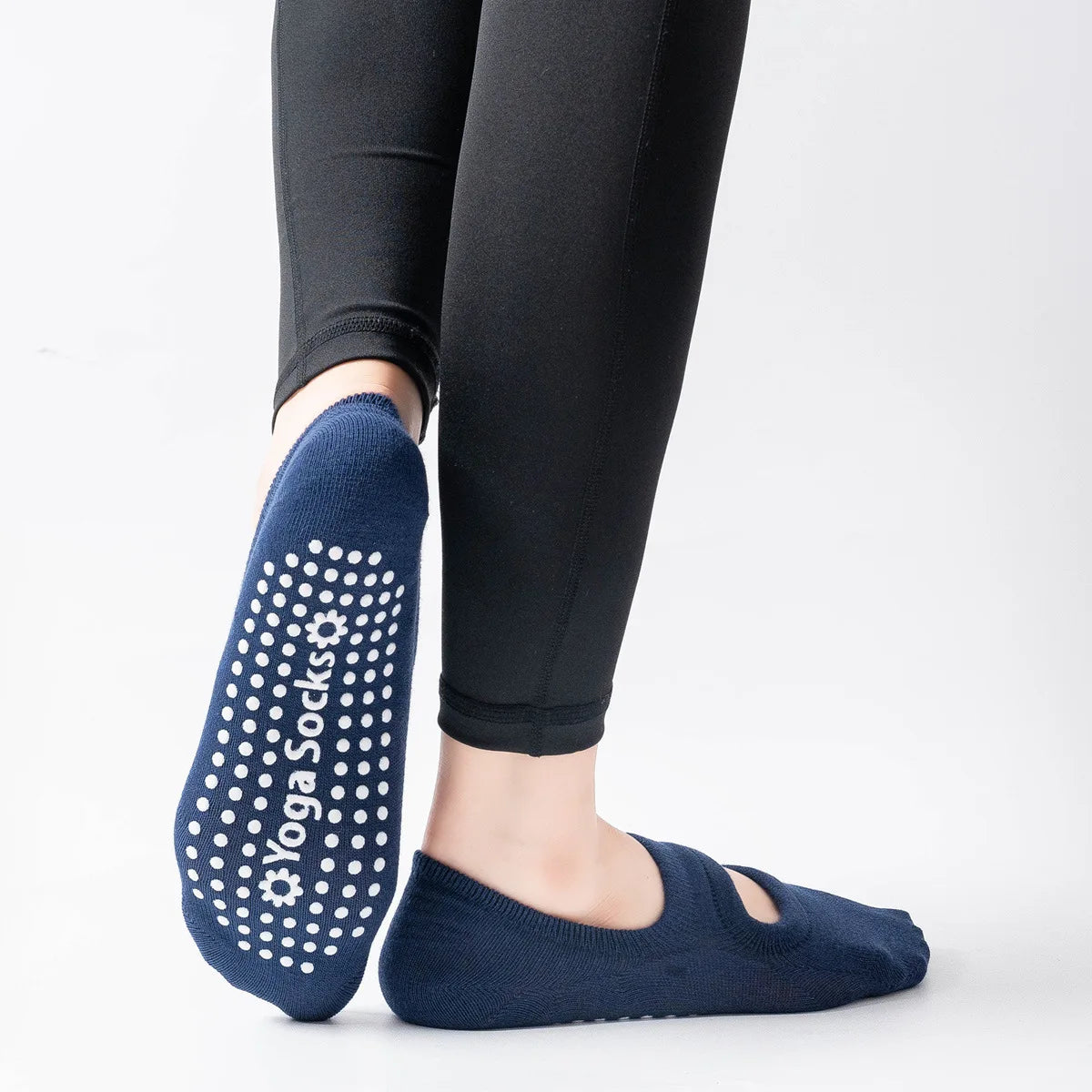 Chaussettes de yoga  pour femmes.