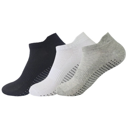 Chaussettes de yoga coordonnantes en silicone pour femmes.