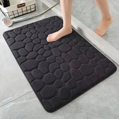 Tapis de Bain en Relief 3D Antidérapant et absorbant.