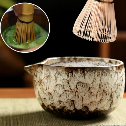 🍵 Set à Thé Matcha Traditionnel Japonais – 6 Pièces Essentielles.