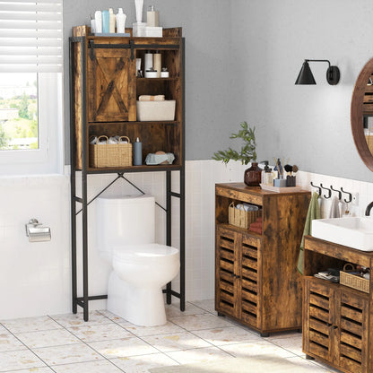 Étagère WC – Rangement Pratique & Style Industriel.