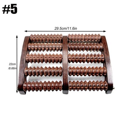 Rouleau de Massage pour Pieds en Bois JOMMJO - Relaxation et Bien-être.
