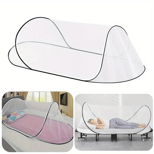 🌿 Moustiquaire Pop-Up Portable – Protection Instantanée & Nomade.