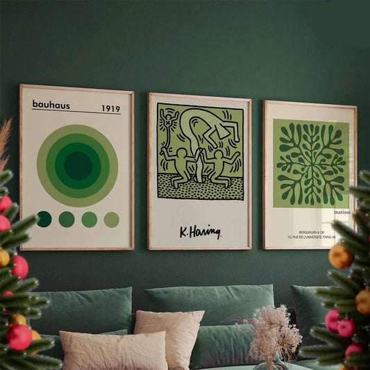 Poster de Peinture sur Toile – Style Matisse Moderne.