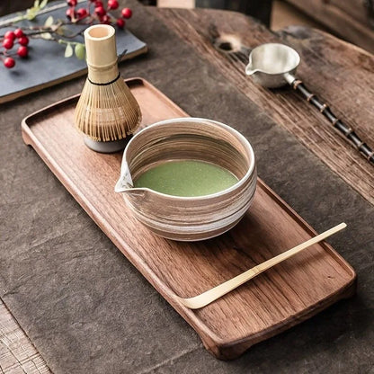 Service à matcha.